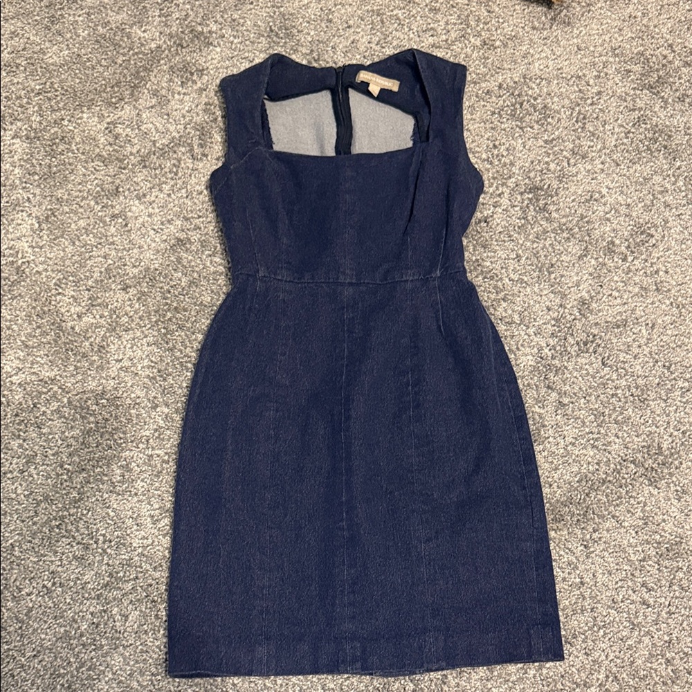 Banana Republic Navy Backless Dress